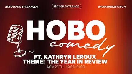 HOBO COMEDY THEME NIGHTS - YEAR IN REVIEW