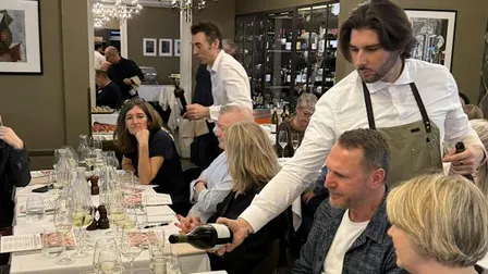 Vinsmagning på La Rocca