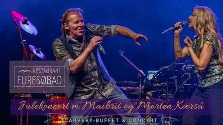 Christmas, Carvery & Concert ❤️ Julekoncert med Maibrit & Morten Kærså fra Moonjam