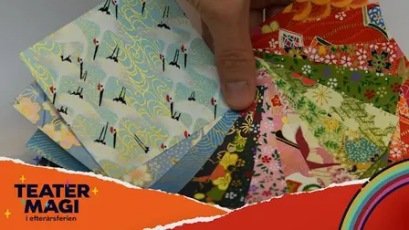 Teatermagi Workshop: Origami – fold en fugl.