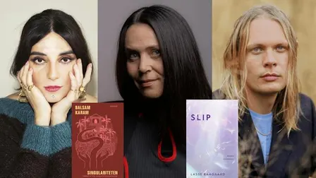 Tværnordisk litteratursamtale: Balsam Karam, Lasse Raagaard og Mette Moestrup