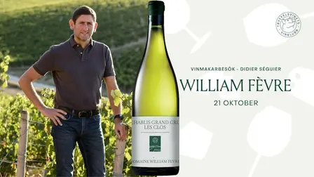 21 oktober: Vinmakarbesök William Fèvre