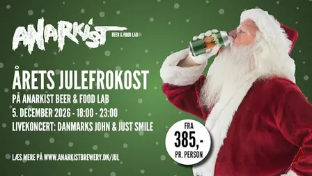 ÅRETS JULEFROKOST PÅ ANARKIST x Kong Volmer