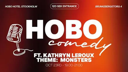HOBO COMEDY THEME NIGHTS - MONSTERS