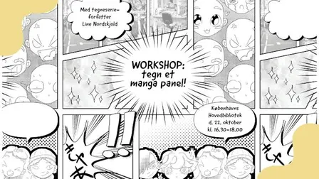 Mangaworkshop for unge (venteliste)