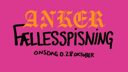 Fællesspisning på ANKER