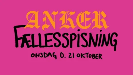 Fællesspisning på ANKER