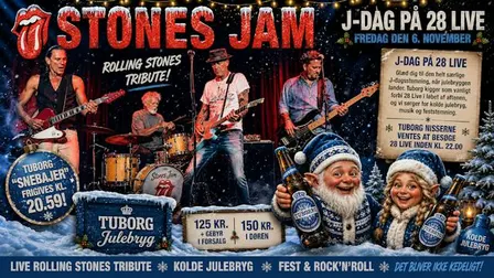 J-dag med The Stones Jam - Rolling Stones Tribute
