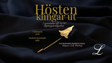 Hösten klingar ut