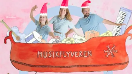 Jul i Rytmegade med Musikflyveren