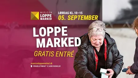 Musicon Loppemarked 10. oktober (Inderdørs)