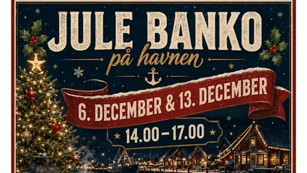 JULEBANKO PÅ HAVNEN