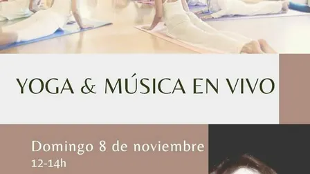 Taller de yoga y música en directo con una soprano