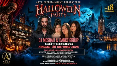 ARYA HALLOWEEN NIGHT 2026 – GÖTEBORG