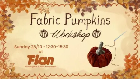 Fabric Pumpkins Workshop