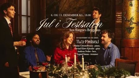 Jul i Festsalen med Thea Paulsrud