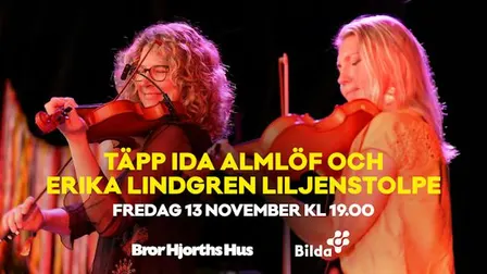 Täpp Ida Almlöf och Erika Lindgren Liljenstolpe
