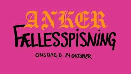 Fællesspisning på ANKER