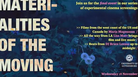 Materialities of the Moving Image: 5