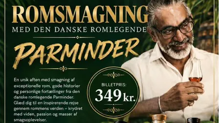 Romsmagning m. Romlegenden Parminder