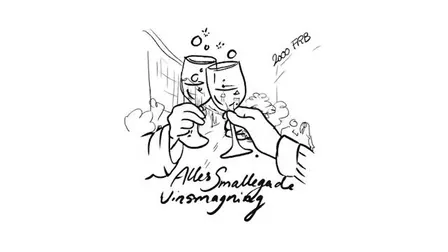 Vinsmagning i Smallegade
