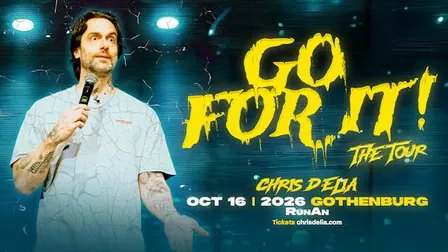 Chris D'Elia - Go For It! The Tour - Gothenburg