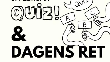 Kom til quiz, fællesskab og sjov