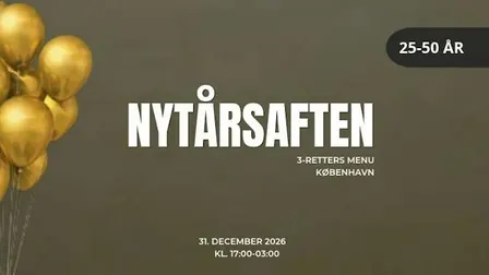 31. december 2026: Nytårsaften 25-50 år
