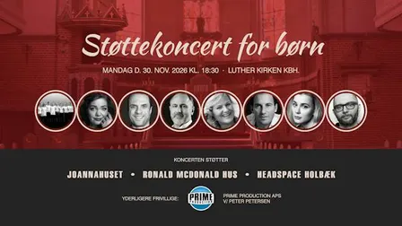 Støttekoncert for børn