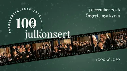 Julkonsert med Lodolakören