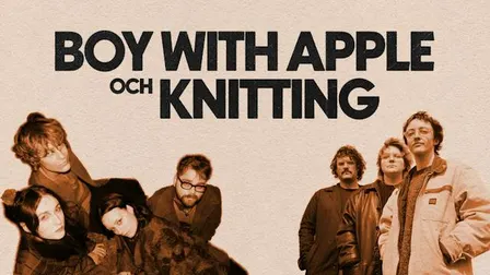 Boy With Apple + Knitting