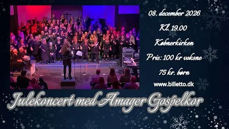 Julekoncert med Amager Gospelkor