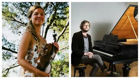 Emil Holmström (piano) & Emma Nyman (violin)
