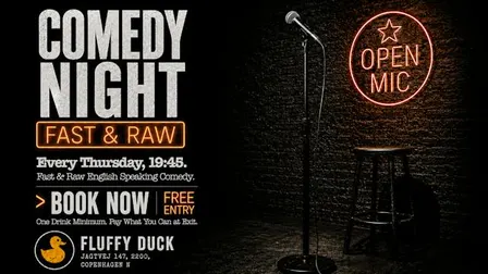 Comedy Lounge Open Mic at the Fluffy Duck
