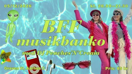 BFF Musikbanko hos Bellis x DJ Peaches'N'Cream