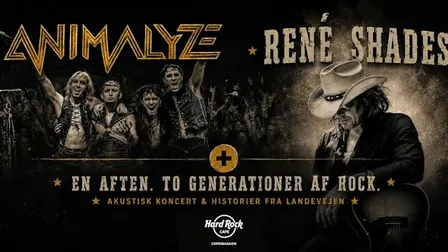 Unplugged: Animalyze & Rene Shades - Live at Hard Rock Café CPH