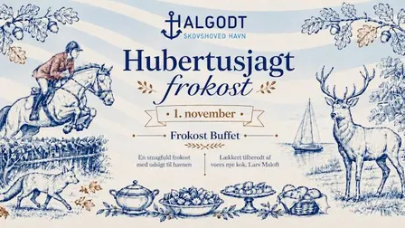 Hubertusjagt - frokost på Halgodt