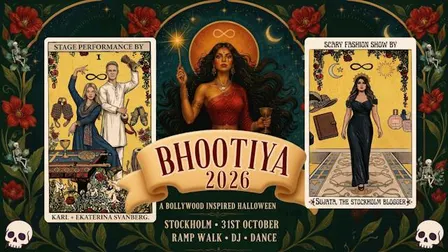 Halloween plus Bollywood, a unique experience in Stockholm