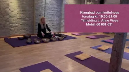 København Ø: klangbad og mindfulness med Anne Viese - torsdag d. 5.. november kl 19:30