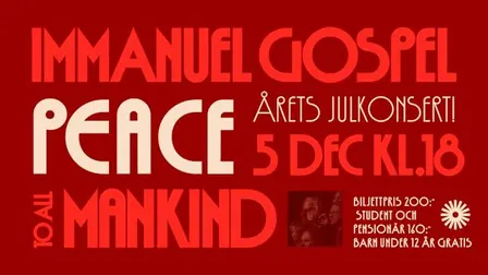 Peace to all Mankind