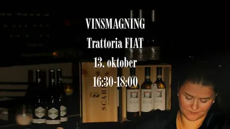 Vinsmagning på Trattoria FIAT