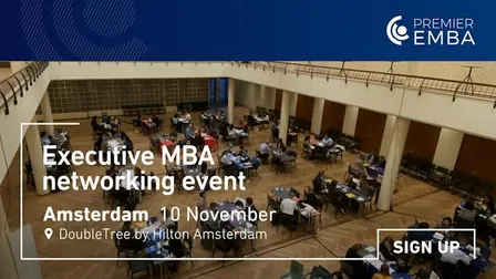 Premier Executive MBA Networking Event – Amsterdam