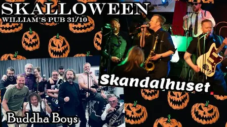 SKALLOWEEN (Skandalhuset + Buddha Boys)