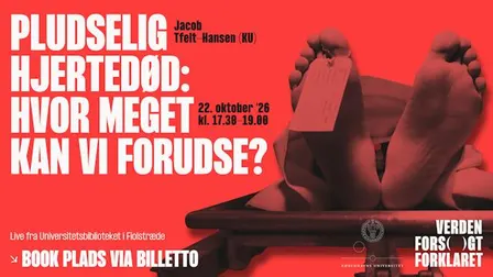 Pludselig hjertedød: Hvor meget kan vi forudse?