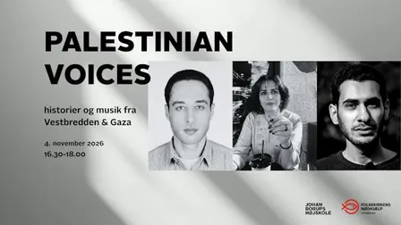 Palestinian Voices – historier og musik fra Vestbredden og Gaza
