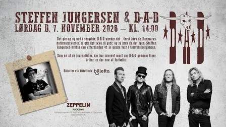 Jungersen og D-A-D - en eftermiddagsmatiné med Dr. Rock