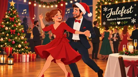 Julefest og live dansemusik med "Den Gode Tone"