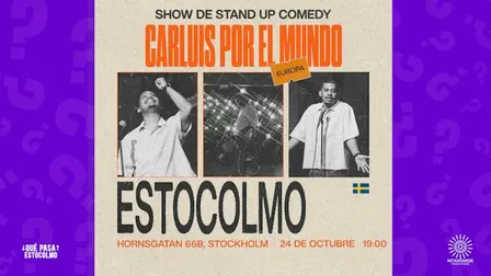 Noche de Comedia en Español con Carluis Medina