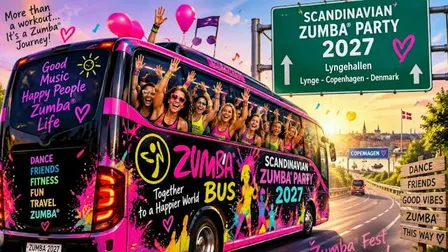 Scandinavian Zumba Party 2027 - Bus ticket