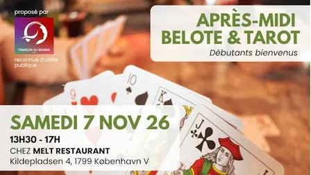Après-midi belote et tarot